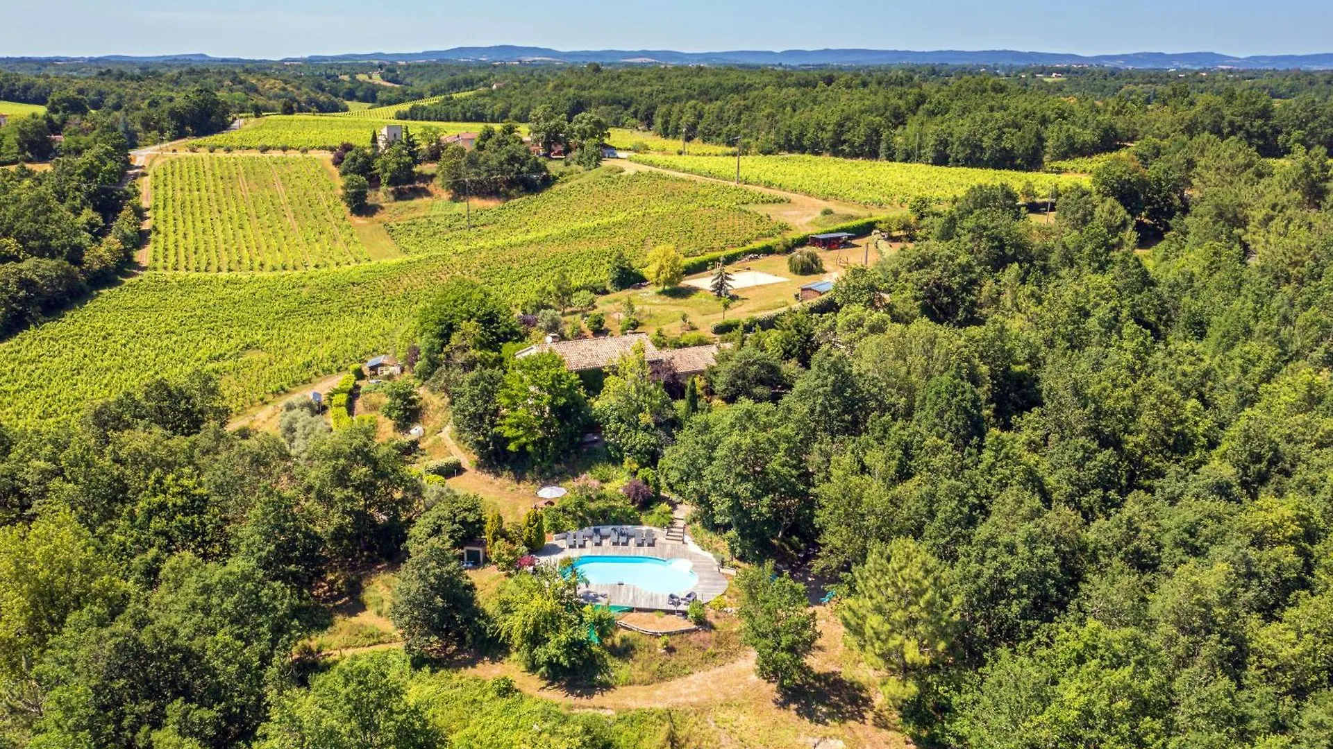 Domaine Les Hauts De Jeanvert - Piscine - Gaillac